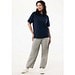 IQONIQ Nikko Heavyweight T-Shirt aus recycelter Baumwolle, navy blau, XXL