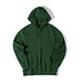 Iqoniq Rila Lightweight Hoodie aus recycelter Baumwolle, forest green, S