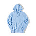 Iqoniq Rila Lightweight Hoodie aus recycelter Baumwolle, sky blue, S