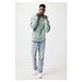 Iqoniq Yoho Relax-Hoodie aus recycelter Baumwolle, Iceberg green, XL