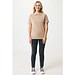 IQONIQ Yosemite Piqué-Poloshirt aus recycelter Baumwolle, heather brown, XXS