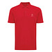 Iqoniq Yosemite Piqué-Poloshirt aus recycelter Baumwolle, rot, L