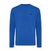 Iqoniq Zion Rundhals-Sweater aus recycelter Baumwolle, Königsblau, L