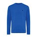 Iqoniq Zion Rundhals-Sweater aus recycelter Baumwolle, Königsblau, XXXL