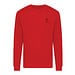 Iqoniq Zion Rundhals-Sweater aus recycelter Baumwolle, rot, XXL