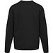 Jasper 280 g/m² Pullover mit Rundhalsausschnitt aus recycelter Bio Baumwolle (OCS), unisex, schwarz, 3XS