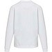 Jasper 280 g/m² Pullover mit Rundhalsausschnitt aus recycelter Bio Baumwolle (OCS), unisex, weiss, 3XS