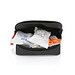 Kleines Erste-Hilfe-Set in RCS recycelter Nubuk-PU Tasche, schwarz