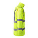 Kombinierter, gesteppter Parka Merak mit High Visibility, XL, fluor yellow