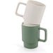 KUERTEN. Keramikbecher mit matter Oberfläche 330 ml, Khaki