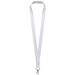 Lana Sublimation Lanyard, weiss, 15mm