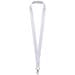 Lana Sublimation Lanyard, weiss, 20mm