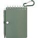 Lig Mini Recyceltes Outdoor-Softcover Notizbuch und Kugelschreiber Set (schwarze Mine), heather grün