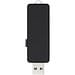 Light Up USB Stick mit weißem Licht, schwarz, 4GB