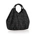 loopbag hobo, bouclé black