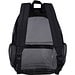 Mesh 18 L Rucksack aus Recyclingmaterial, schwarz