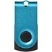 Mini USB-Stick, aquablau, 4GB