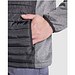 Minsk Hybrid Thermojacke Unisex, schwarz, 2XL