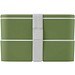 MIYO POP 700 + 700 ml doppelschichtige Lunchbox, heather grün