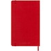 Moleskine Hardcover 12 Monate Wochenkalender L, scharlachrot