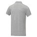 Morgan Polo für Herren, zweifarbig, heather grau, S
