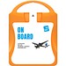 MyKit Flugzeug Reiseset, orange