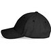NATHAN. Kappe aus 100 % Baumwolle (260 g/m²) mit 6 Paneelen, Schwarz