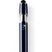 NEIL. Kugelschreiber mit Gehäuse aus recyceltem Aluminium (100% rAL) und Touch-Pen Druckknopf, Dunkelblau