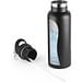 NORTON. Edelstahlflasche mit PP-Verschluss 570 ml, Schwarz