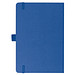 Notizbuch aus Bambus, blau