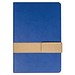 Notizbuch mit Magnetverschluss , dunkelblau