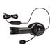 XD COLLECTION Over-Ear Headset mit Kabel, schwarz