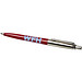 PARKER Kugelschreiber Jotter Recycled, blaue Mine, rot/silber