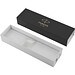 Parker Kugelschreiber Jotter XL Monochrom Premium, blaue Mine, edelstahl grau