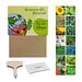 Pflanz-Set, 3er-Set, Ringelblume / Vergissmeinnicht / Sonnenblume, 1-seit. Druck