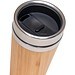PIETRO. Reisebecher aus Bambus und Edelstahl 500 ml, Natur