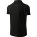 MALFINI Polohemd Herren Pique Polo, 3XL, schwarz