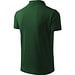 Polohemd Herren Pique Polo, S, flaschengrün