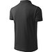 Polohemd Herren Pique Polo, XL, anthrazit melliert