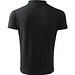 Polohemd Herren Pique Polo, XL, ebony grau