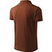 Polohemd Herren Pique Polo, XL, schokolade