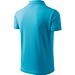 Polohemd Herren Pique Polo, XL, türkisblau