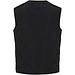 Quarz GRS-recycelte Thermoweste Unisex, schwarz, 2XS