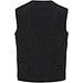 Quarz GRS-recycelte Thermoweste Unisex, schwarz, M
