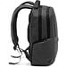 RE-BOSTON. Wasserabweisender 2Tone-Laptop-Rucksack aus recyceltem Nylon mit 210D-Fach, Schwarz