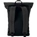 Recanvas 14” GRS recycelter Rolltop-Rucksack 16L, schwarz