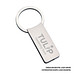 reflects® Schlüsselanhänger Classic, Größe 3, silber