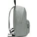 ROSARIO. Klassischer Rucksack mit zeitlosem Design aus recyceltem 600D Polyester, Hellgrau