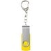 Rotate mit Schlüsselanhänger USB-Stick, gelb, 64GB