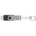 Rotate mit Schlüsselanhänger USB-Stick, schwarz, 64GB